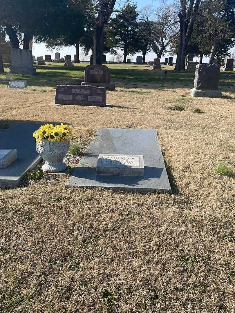 Guilford A. Adams's grave. Photo 2