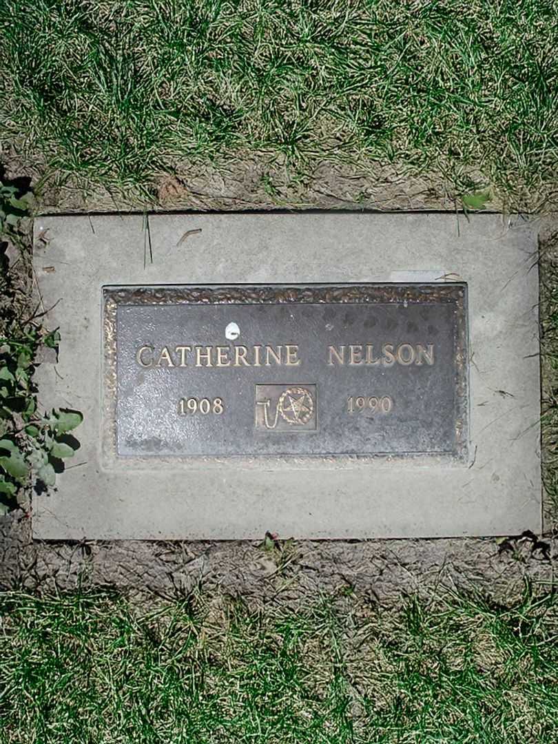 Catherine Nelson's grave. Photo 3