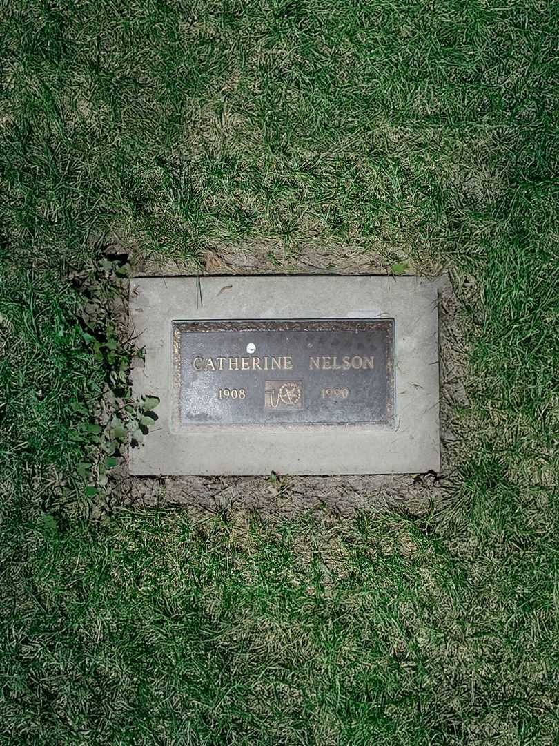 Catherine Nelson's grave. Photo 2