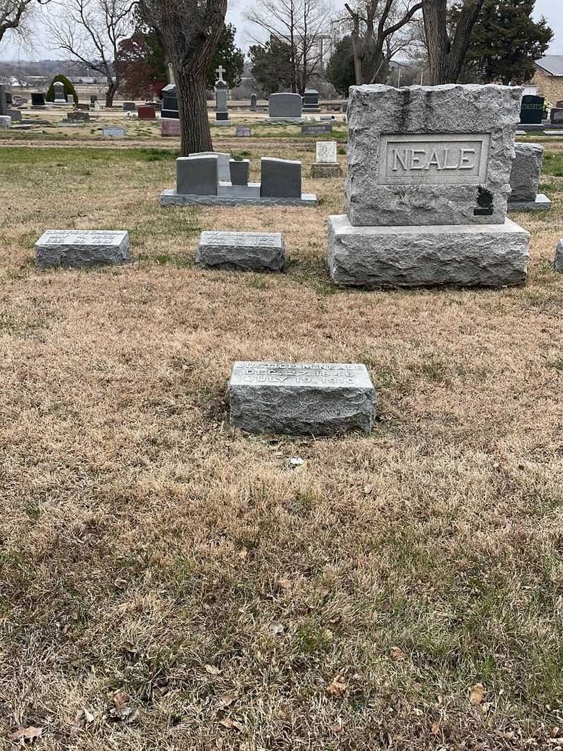 Justice M. Neale's grave. Photo 2