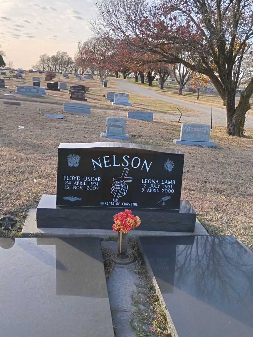 Floyd Oscar Nelson's grave. Photo 2