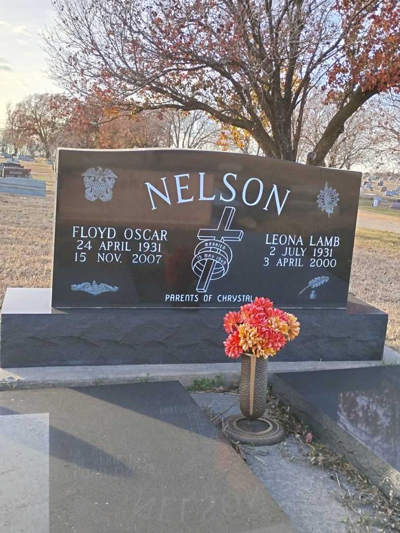 Floyd Oscar Nelson's grave. Photo 1