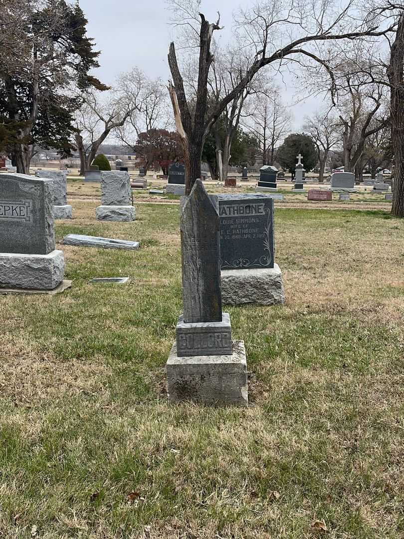 Lizzie B. Rathbone Collord's grave. Photo 2