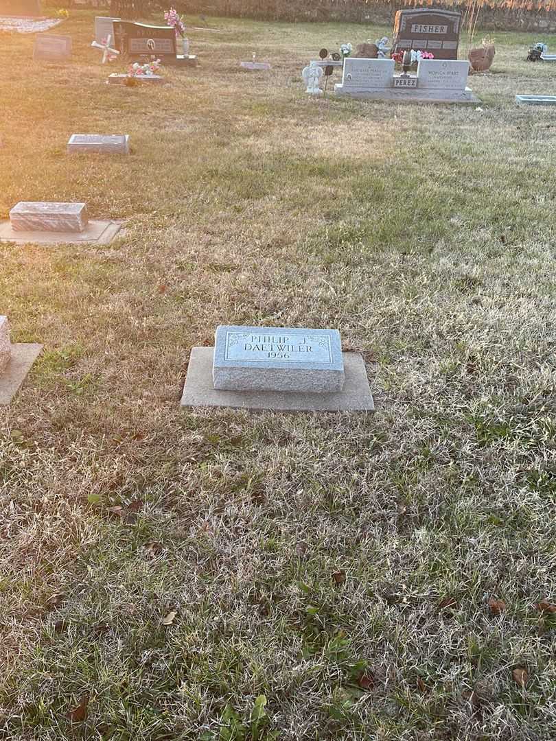 Philip J. Daetwiler's grave. Photo 2