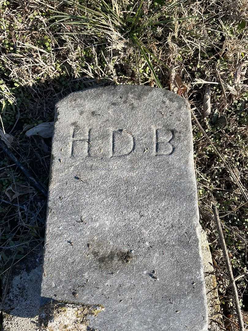 H. D. B.'s grave. Photo 1