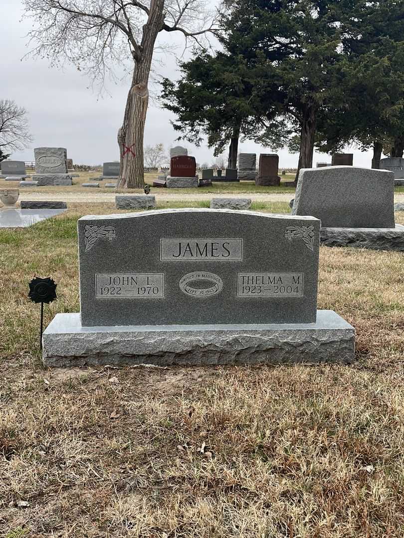John L. James's grave. Photo 3