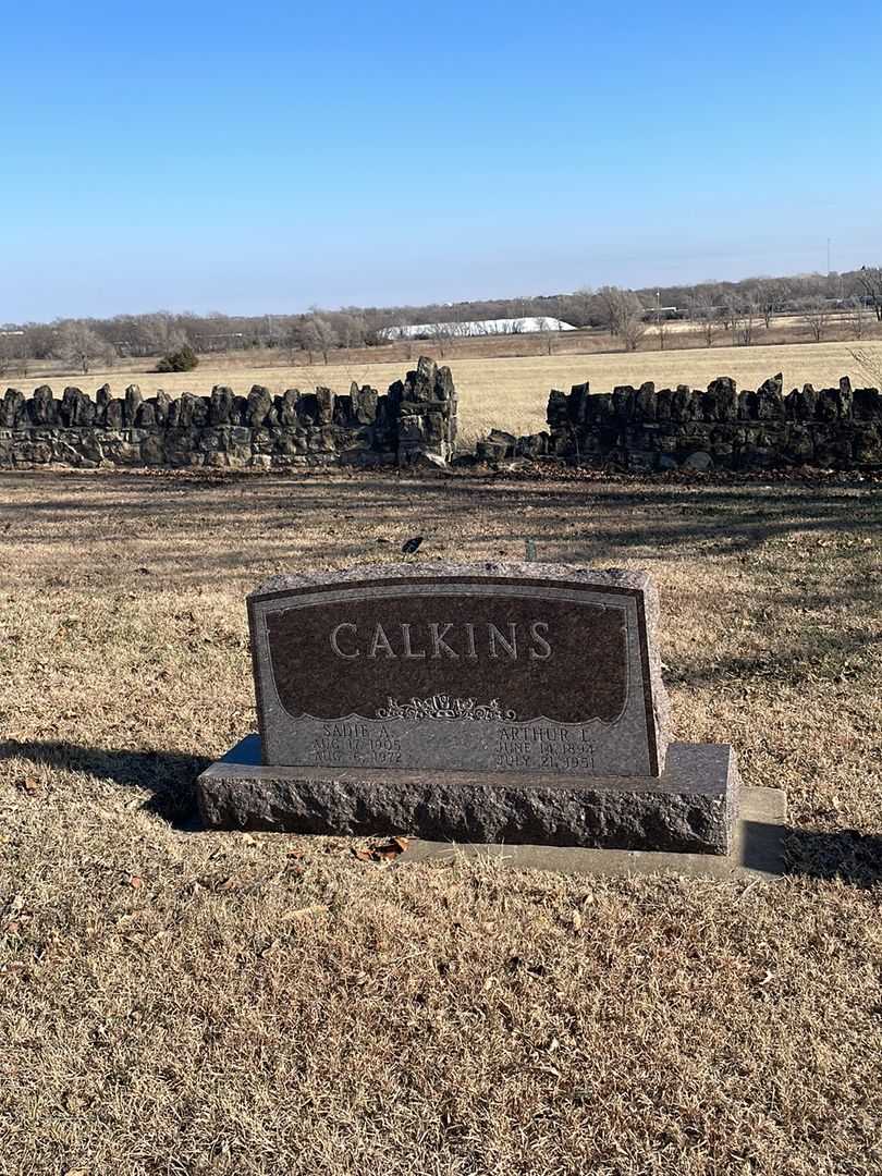 Sadie A. Yancey Calkins's grave. Photo 3