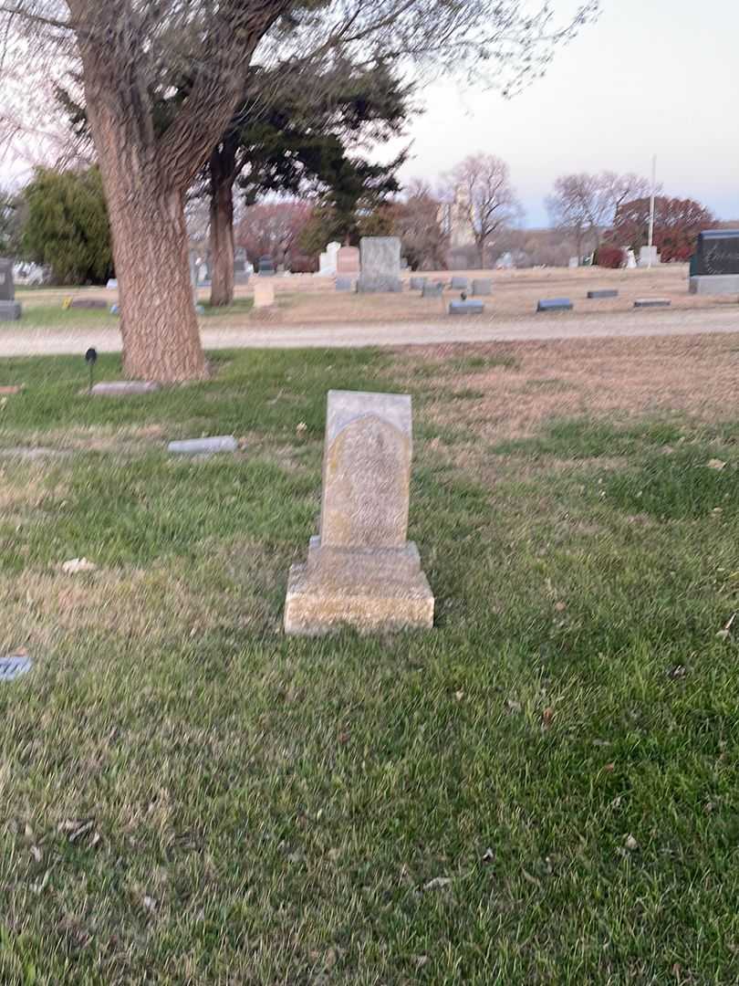 Elizabeth J. Baile's grave. Photo 2