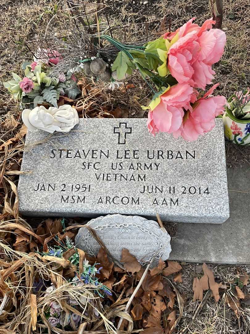 Steaven Lee Urban's grave. Photo 1