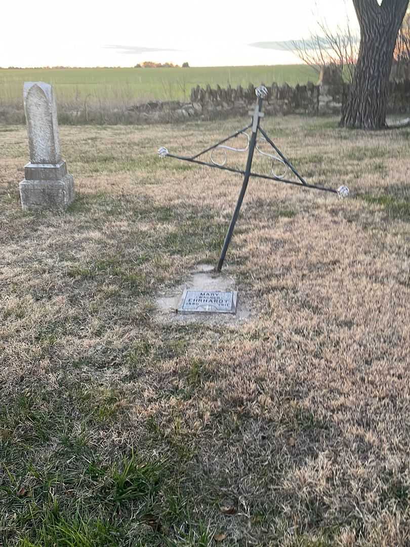 Mary Wagner Ehrhardt's grave. Photo 2