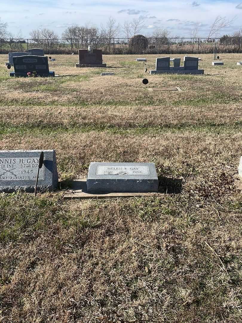 Helen P. Gay's grave. Photo 3