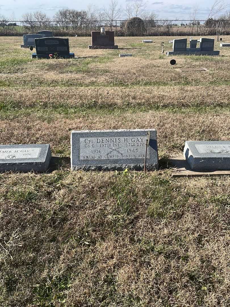 Helen P. Gay's grave. Photo 2