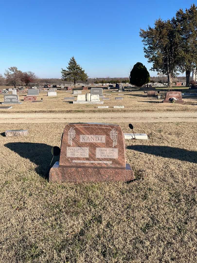 Frank Carl Kandt's grave. Photo 2