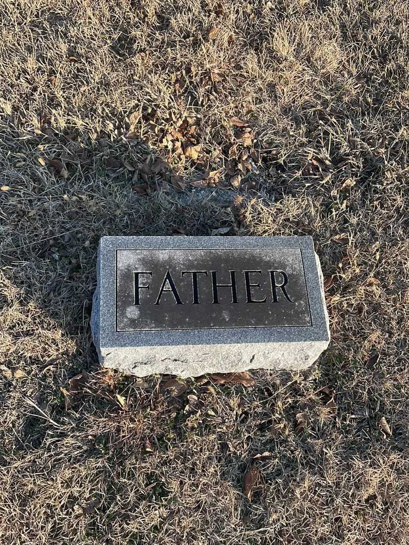 Abraham E. "Pa" Eager's grave. Photo 3
