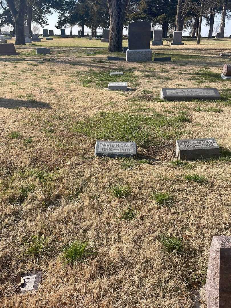 David H. Cale's grave. Photo 2