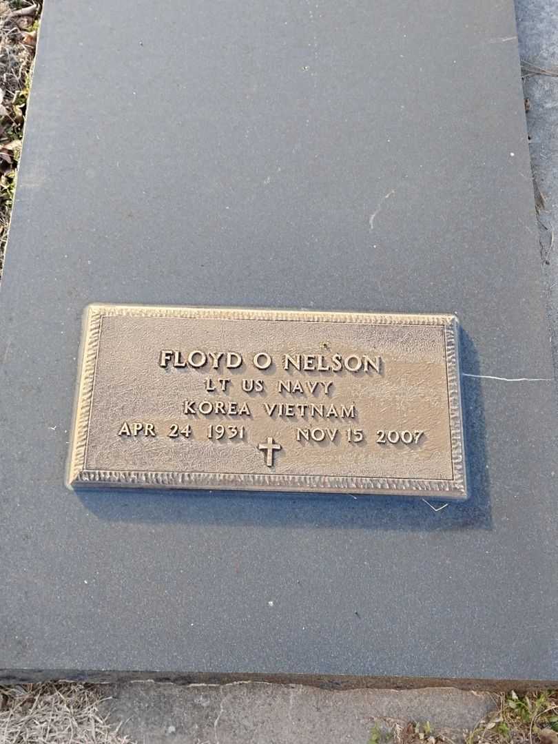 Floyd Oscar Nelson's grave. Photo 3