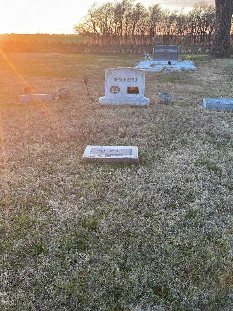 Anita Cabrera's grave. Photo 2