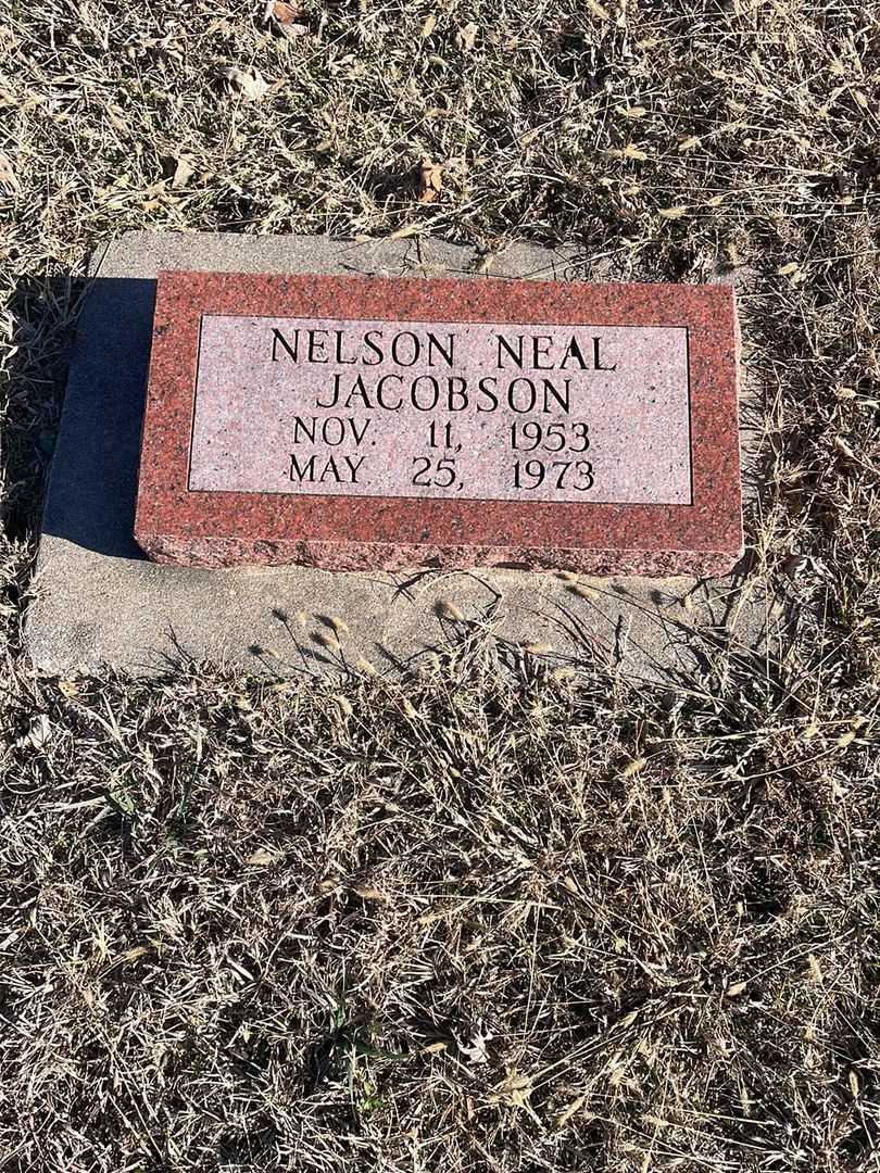 Nelson Neal Jacobson's grave. Photo 1