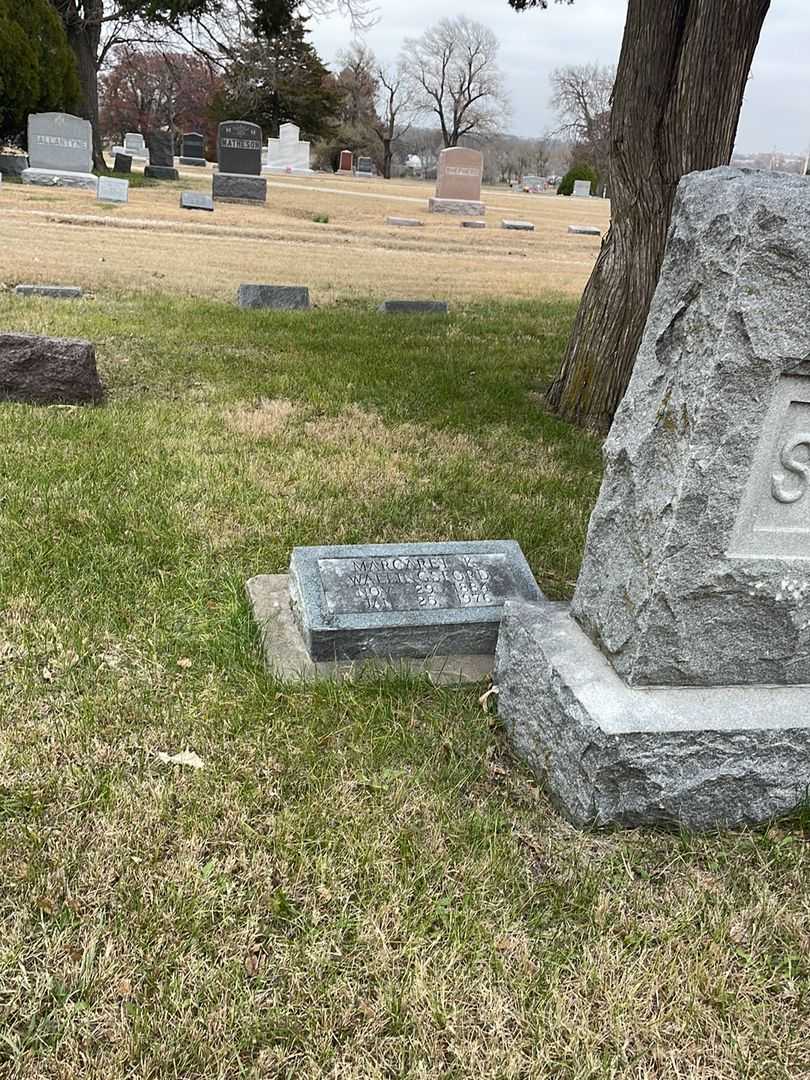 Margaret K. Wallingsford's grave. Photo 2