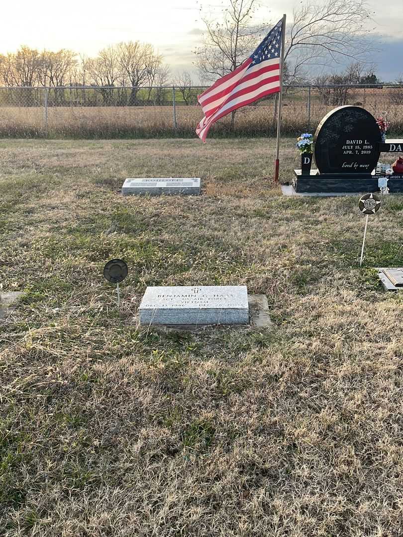 Benjamin G. Haas's grave. Photo 2