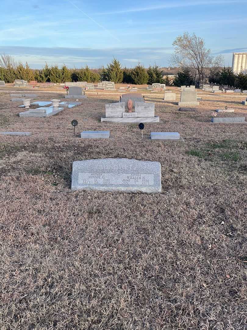 William H. Vahsholtz's grave. Photo 2