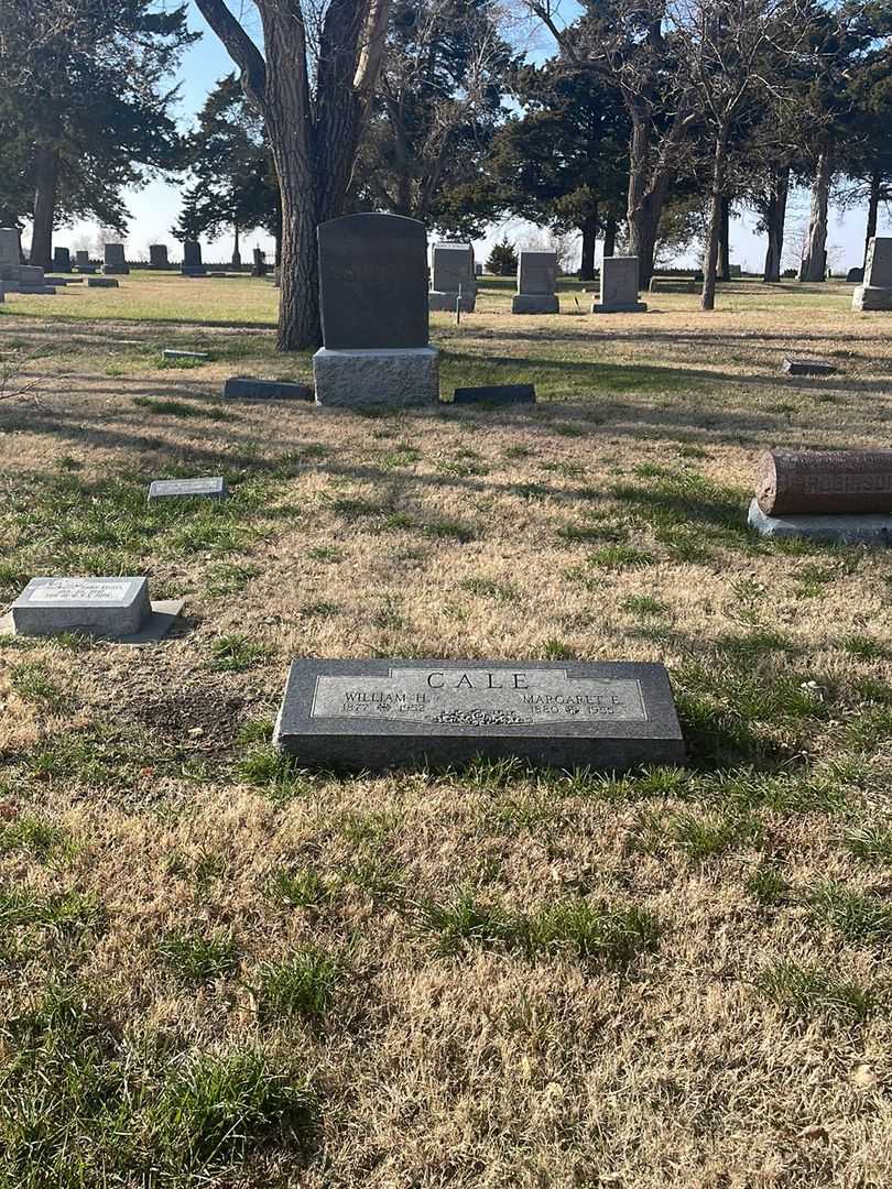 Margaret E. Cale's grave. Photo 2