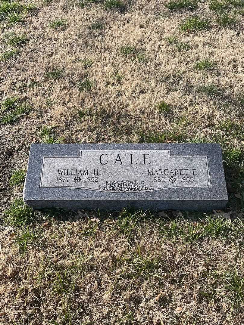 Margaret E. Cale's grave. Photo 1