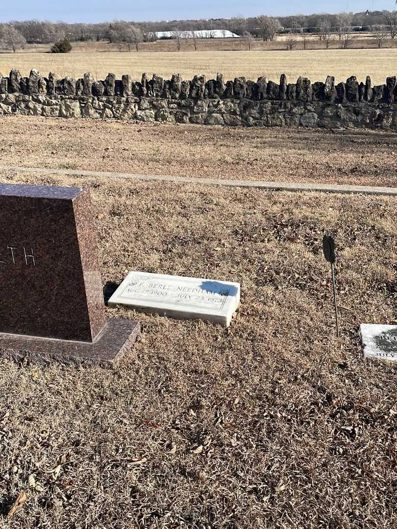 F. Berle Needham's grave. Photo 2