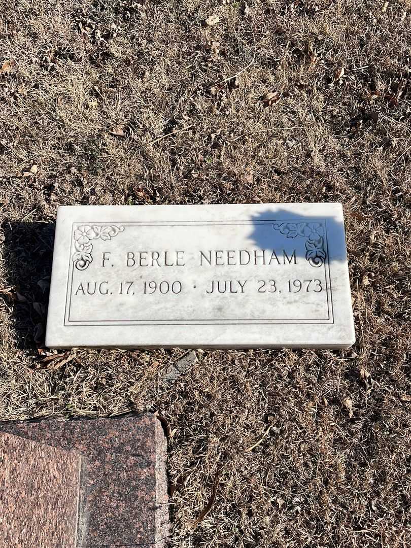 F. Berle Needham's grave. Photo 3