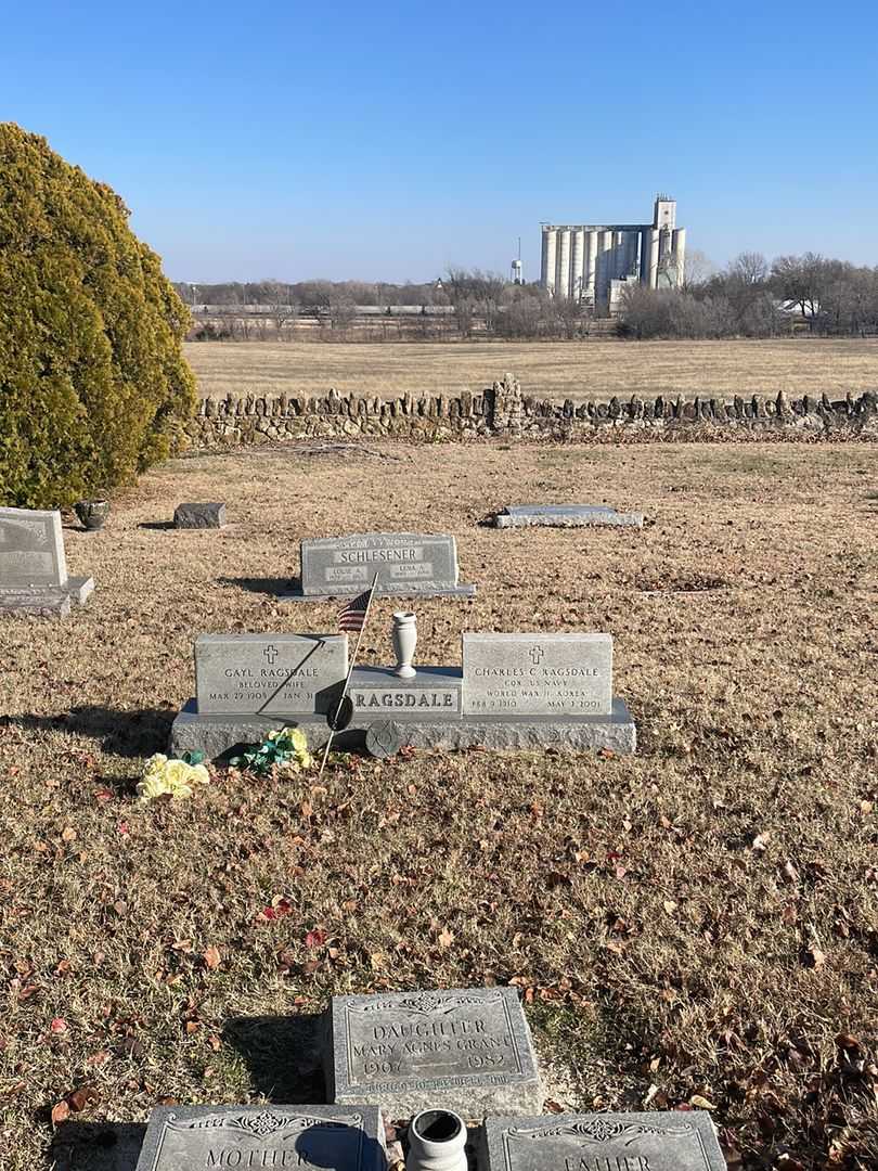 Charles C. Ragsdale's grave. Photo 2