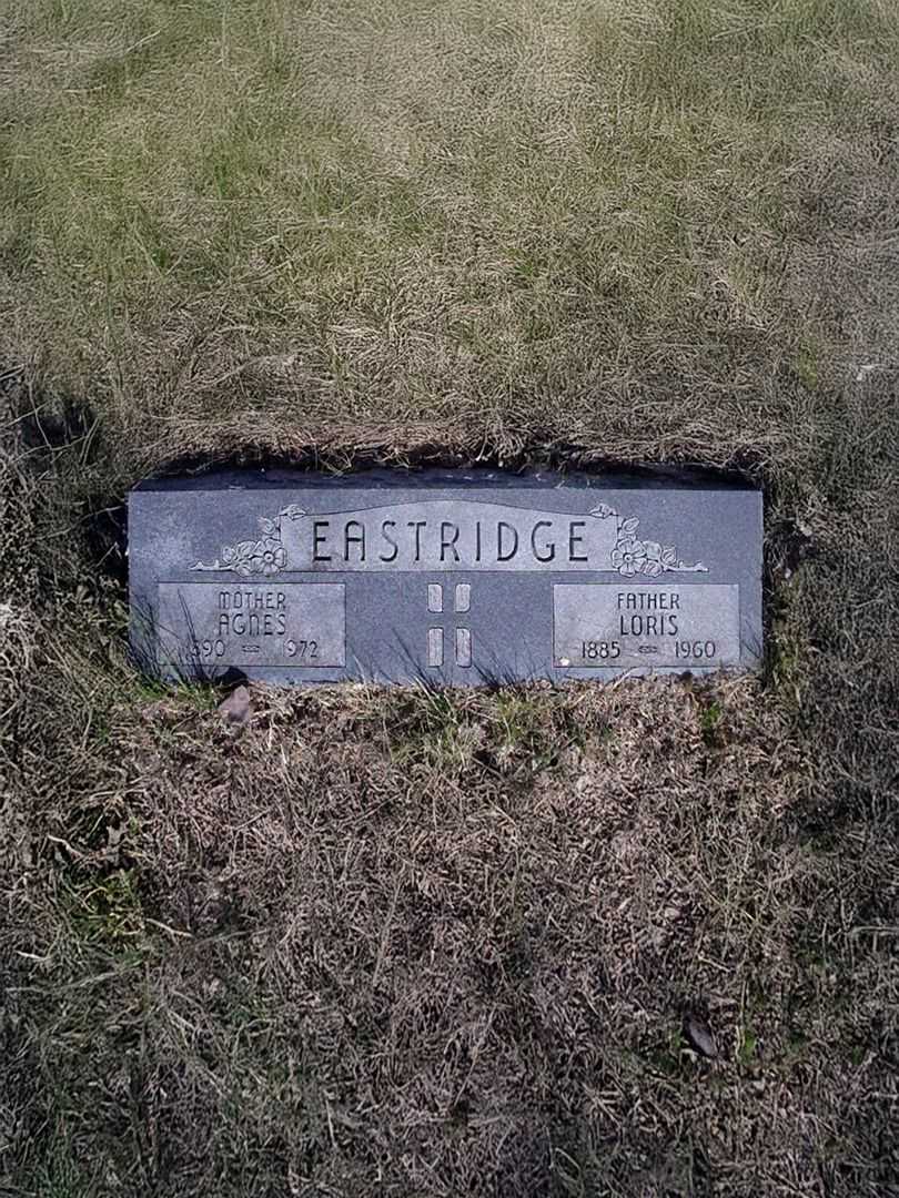 Agnes Eastridge's grave. Photo 2