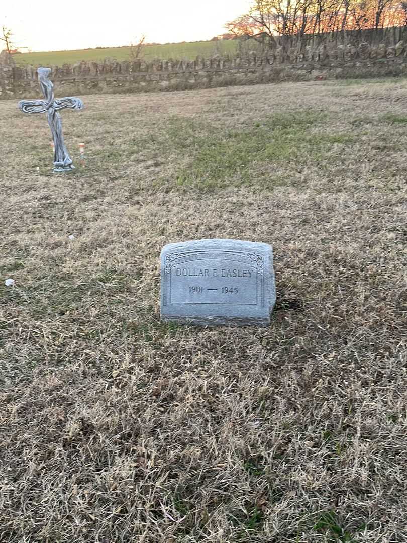 Dollar E. Easley's grave. Photo 2