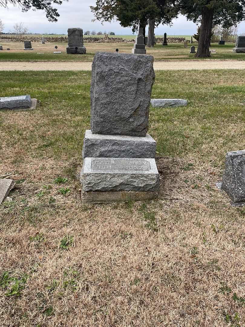 Carl L. Lady's grave. Photo 2