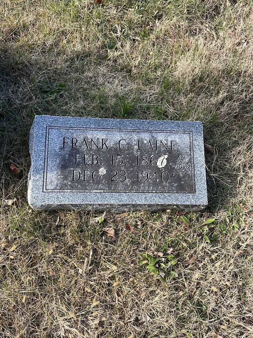 Frank C. Laine's grave. Photo 3