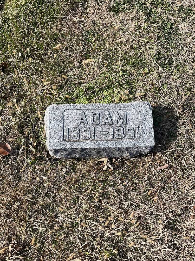 Adam Hadlock's grave. Photo 1