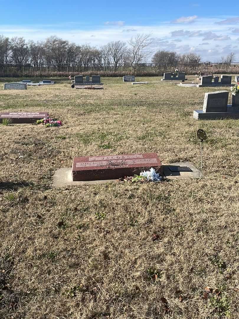Larry David Jacobs's grave. Photo 2