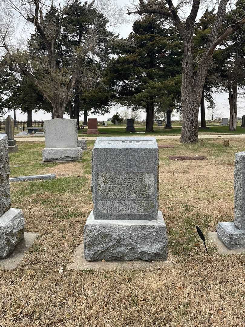 W. W. Campbell's grave. Photo 2
