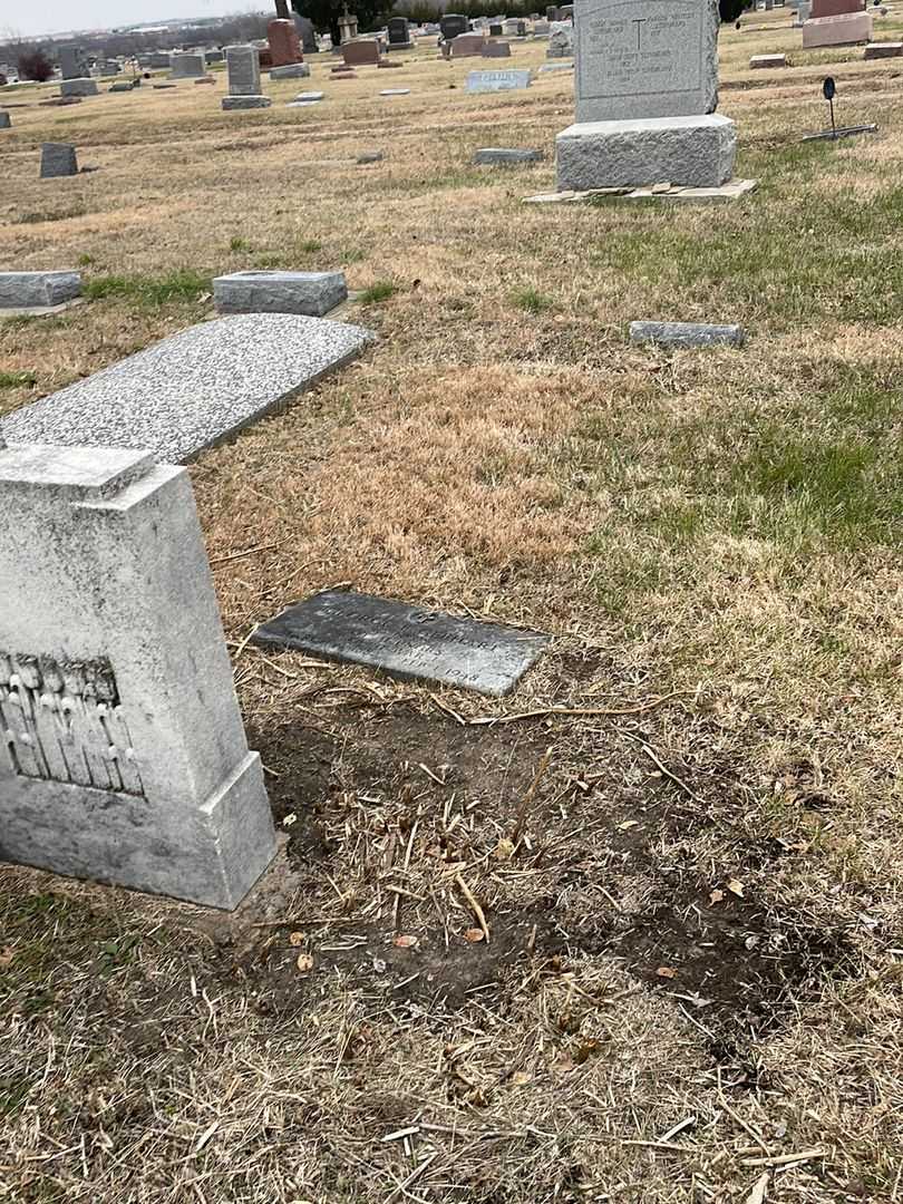 George F. Gebhart's grave. Photo 2