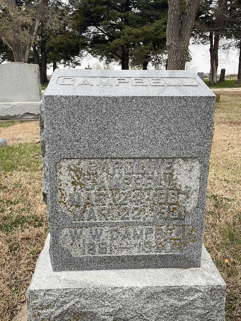 W. W. Campbell's grave. Photo 1
