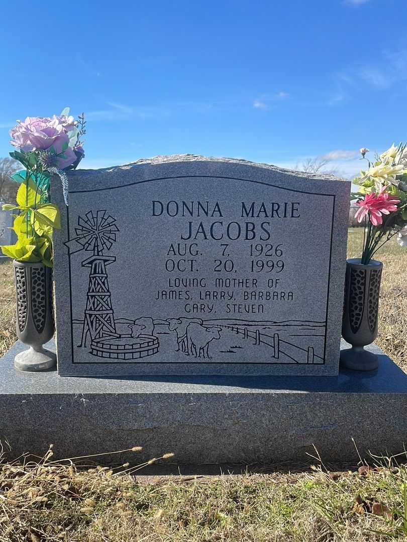 Donna Marie Jacobs's grave. Photo 1