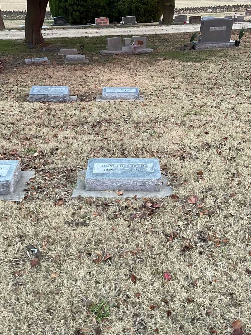 Olivette Obitts's grave. Photo 2