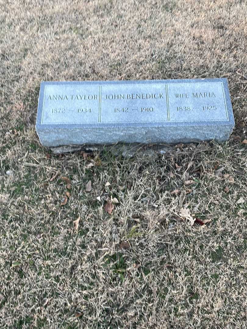 Anna Taylor's grave. Photo 1