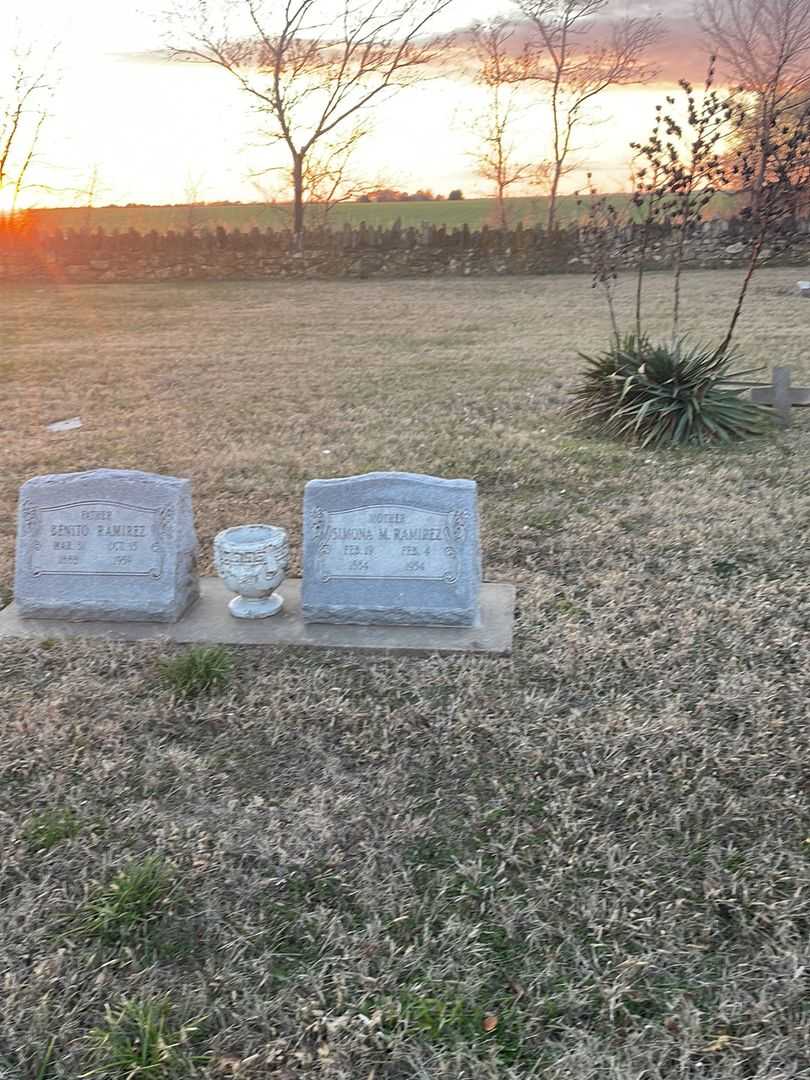 Simona M. Ramirez's grave. Photo 2