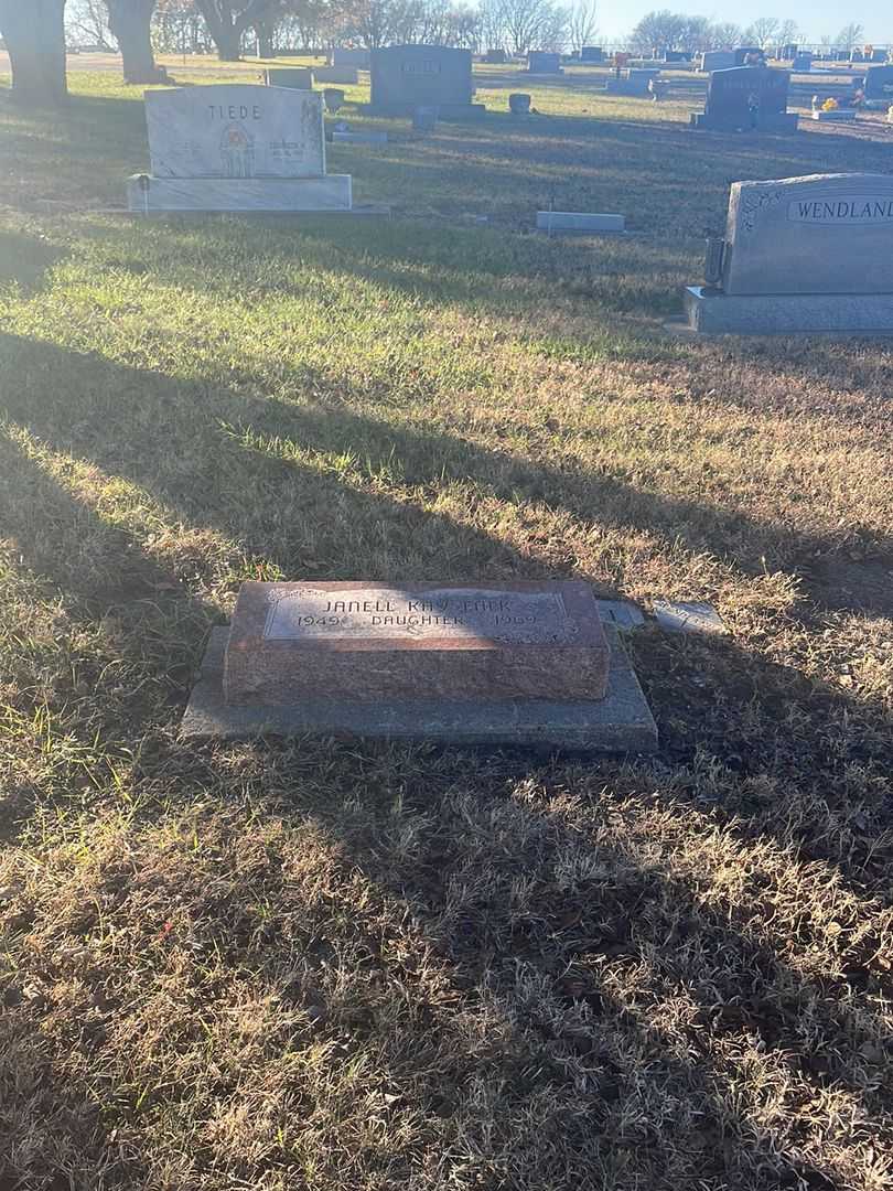 Janell Kay Falk's grave. Photo 2