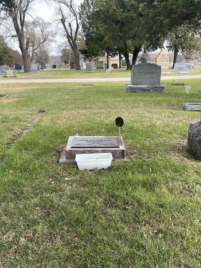 Philip Behrend Page's grave. Photo 2