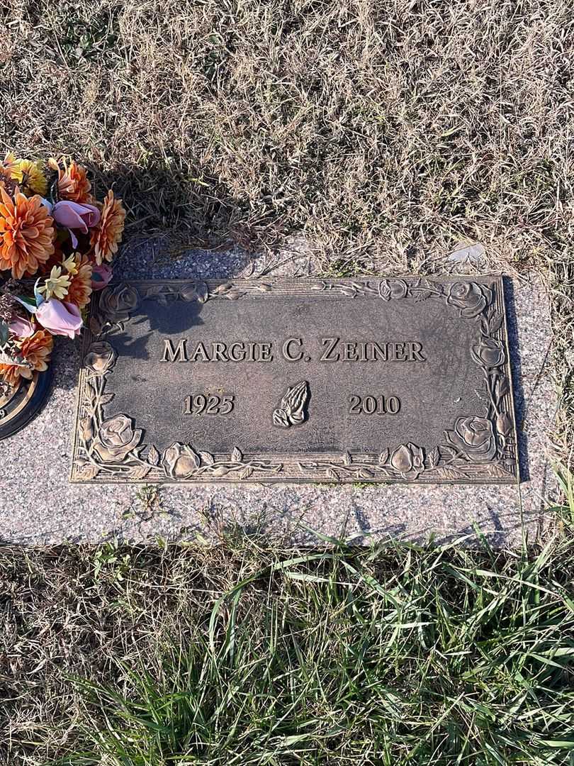 Margie C. Zeiner's grave. Photo 3