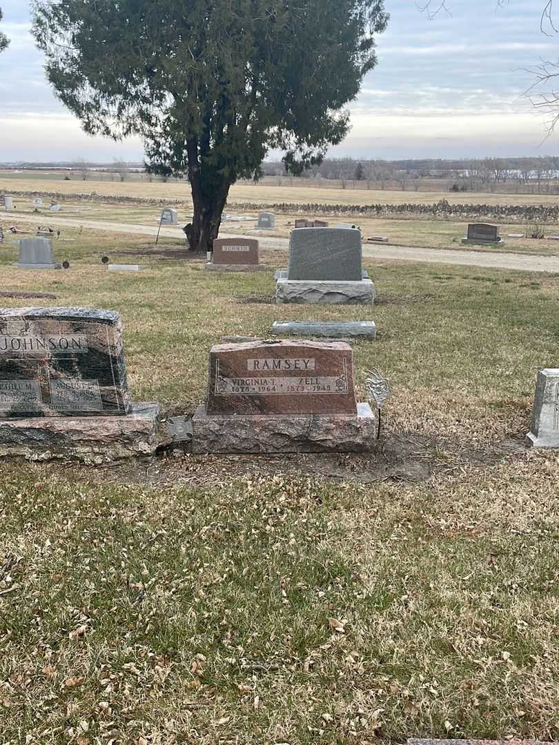 Zell Ramsey's grave. Photo 2